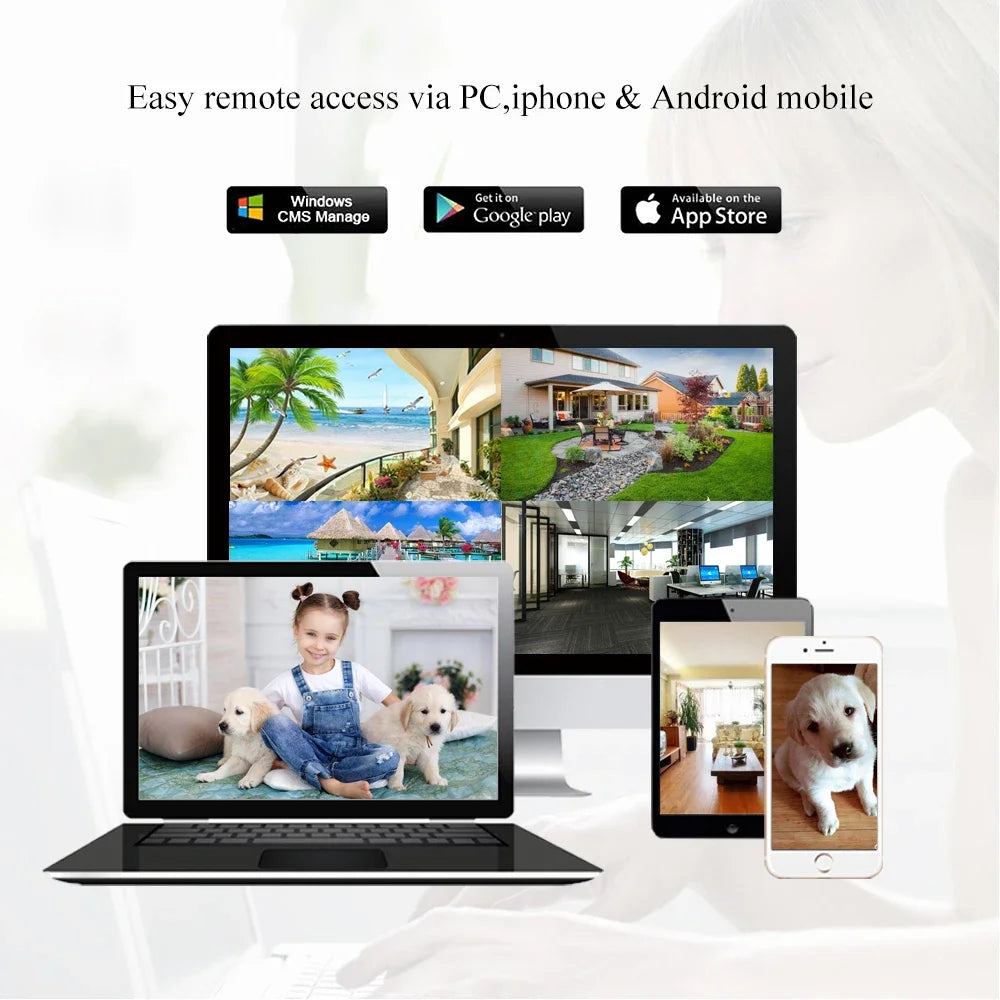 AZISHN 2.8mm Wide Angle 8MP 4K IP Camera Outdoor Face Detect Audio H.265 Bullet CCTV Home 5MP 4MP POE Human AI Security Camera