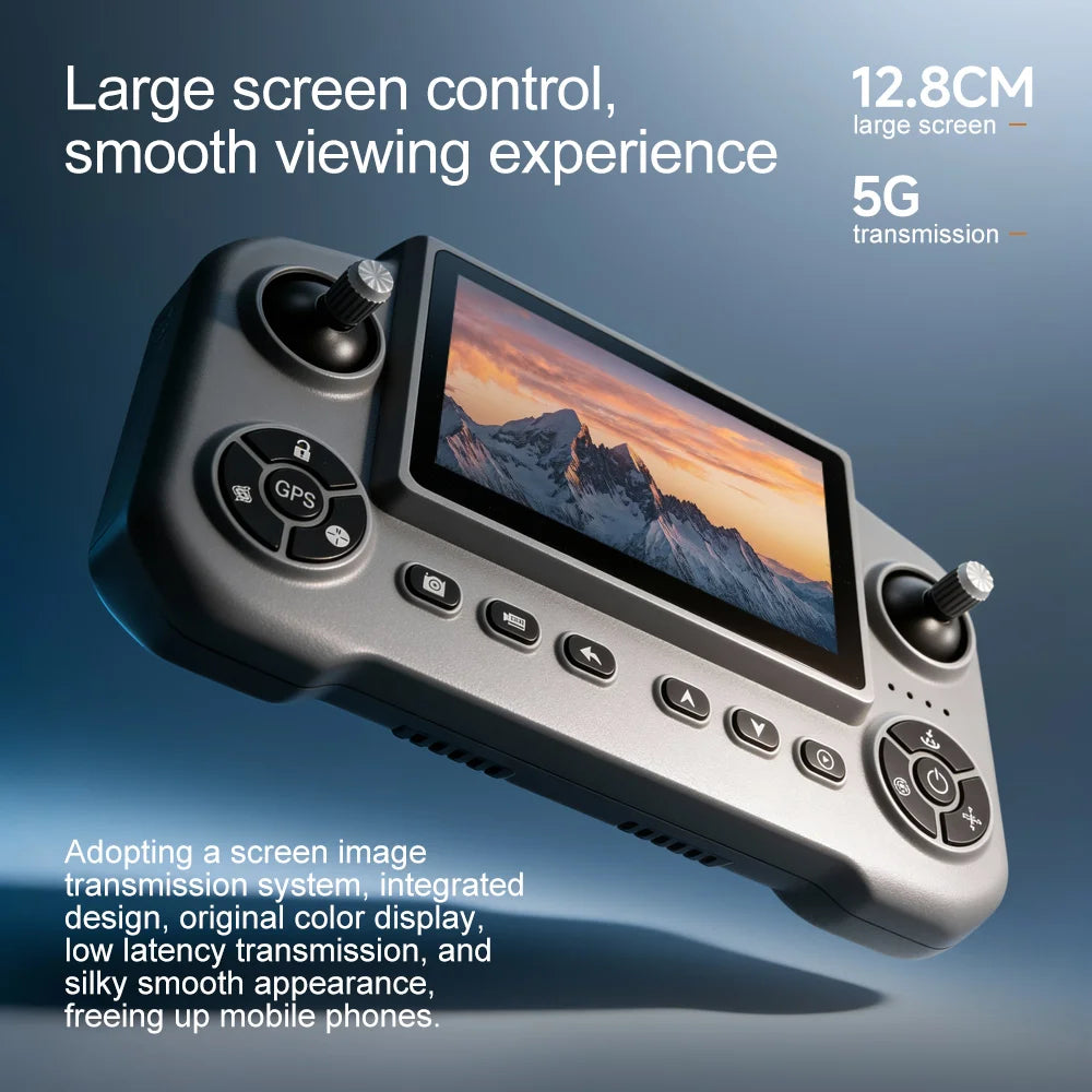 Original V918 Max GPS Foldable Drone 8K Dual Camera 360° Obstacle Avoidance Brushless 5G WiFi Screen Remote RC Quadcopter