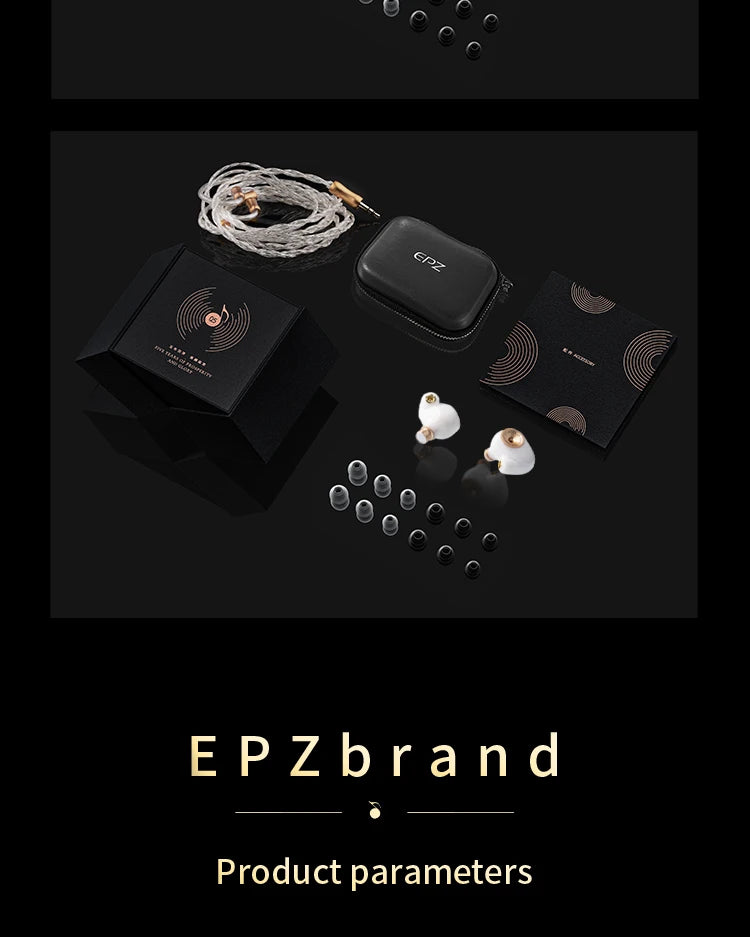 EPZ Q5 Earphones Wired HIFI Ceramic Carbon Nano Moving Coil IEM In Ear Monitor MMCX Detachable Cable Earbuds Gaming Headset