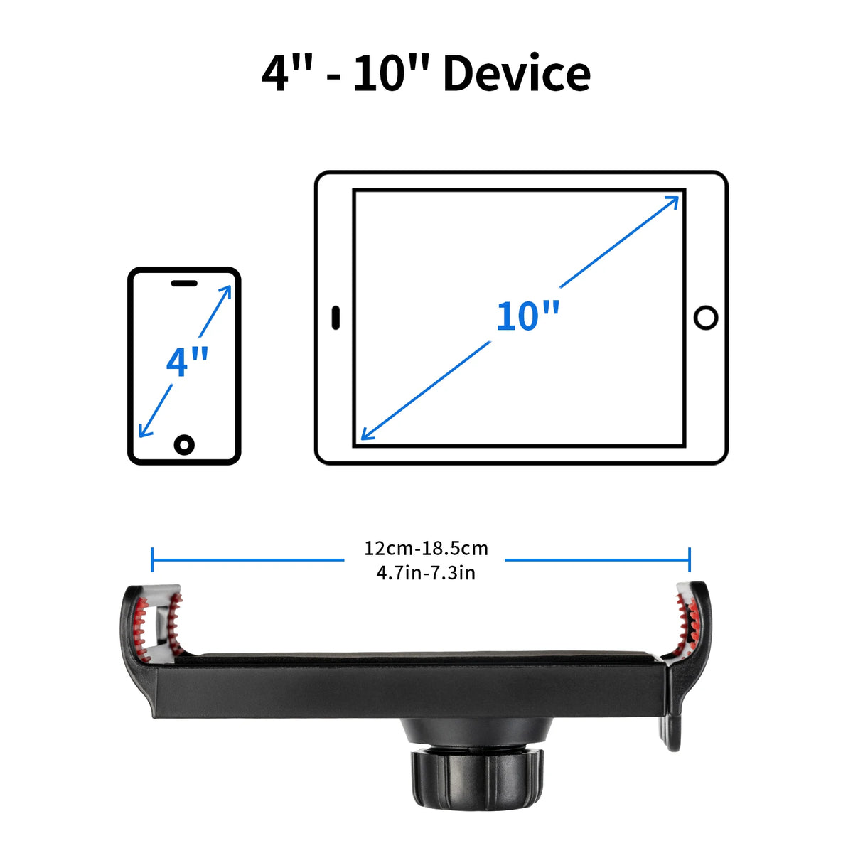 Universal 67 Inch Stainless Steel Floor Stand Tablet Mount Stand Phone Holder Tripod For iPad Samsung Xiaomi Huawei Support