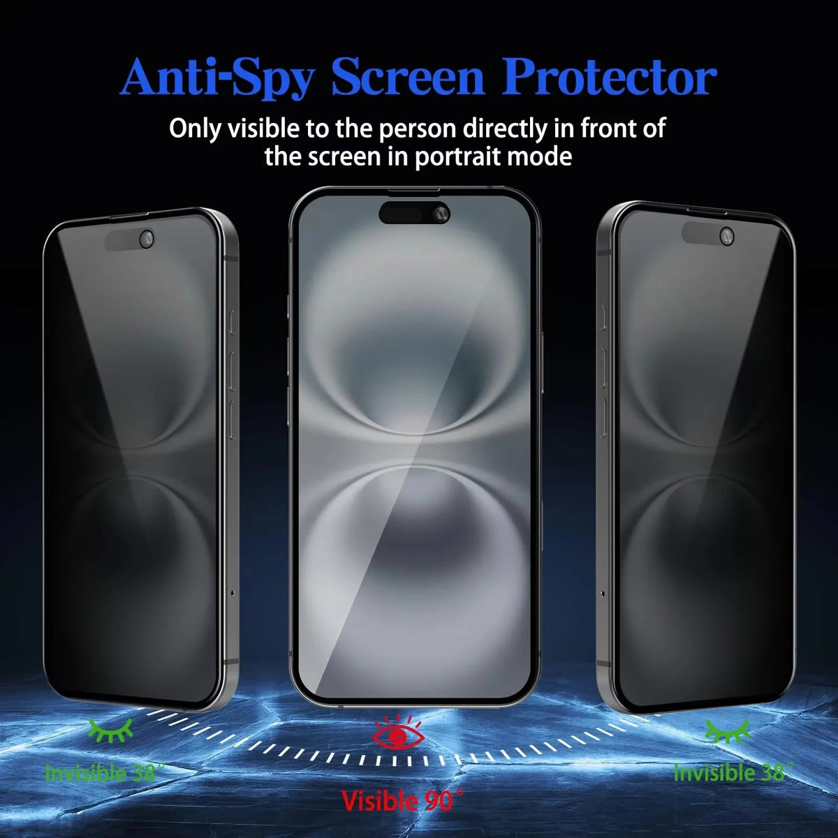 1-3 PCS Anti Scratch Privacy Temered Glass For iPhone 18 17 16 Pro Max 17 16 15 14 13 Pro 16 15 14 Puls 17e 16e Screen Protector