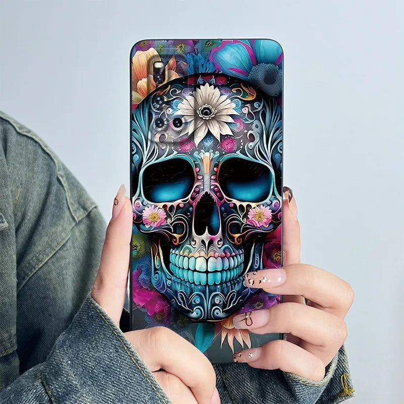 For Vivo V19 Phone Case vivoV19 Back Cover Soft Silicone Sweet Painted Cartoon Shell Capa Lovely Printed Protective Coque Cases