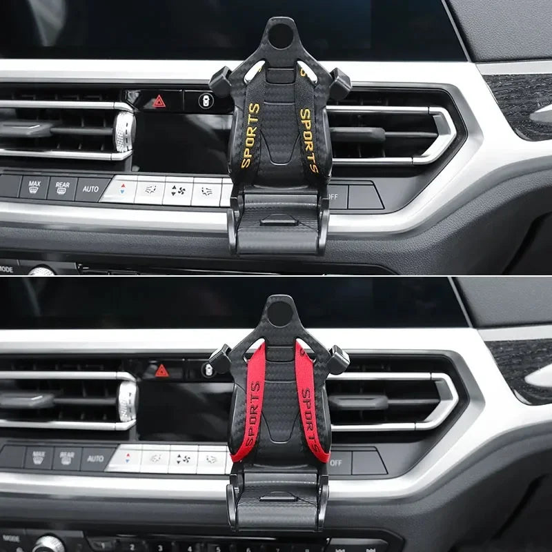 Car Phone Holder Smartphone Mount Gravity Car Air Outlet Clip Stand No Magnetic Support in Car For iPhone Xiaomi Samsung Huawei