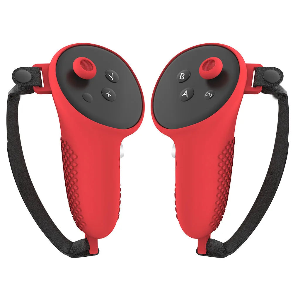 Silicone Protective Case For Meta Quest 3 VR Touch Controller Silicone Cover Skin Handle Grip VR Accessories