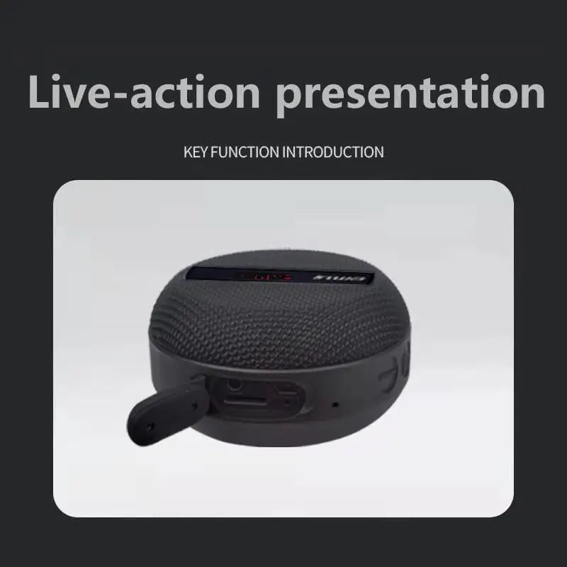 Caixa De Som Bluetooth Speaker Portable Sound Box Music Wireless Mini Subwoofer Column Bocina Blootooth Baffle Bicycle Bike Loud