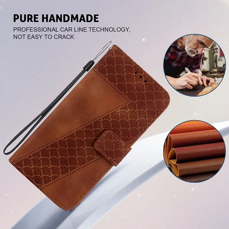 Stand Flip Wallet Case For Google Pixel 4 5 6 6A 8 8a 9 7 7A Pro Pixel 9 Pro 3A XL Leather Protect Cover
