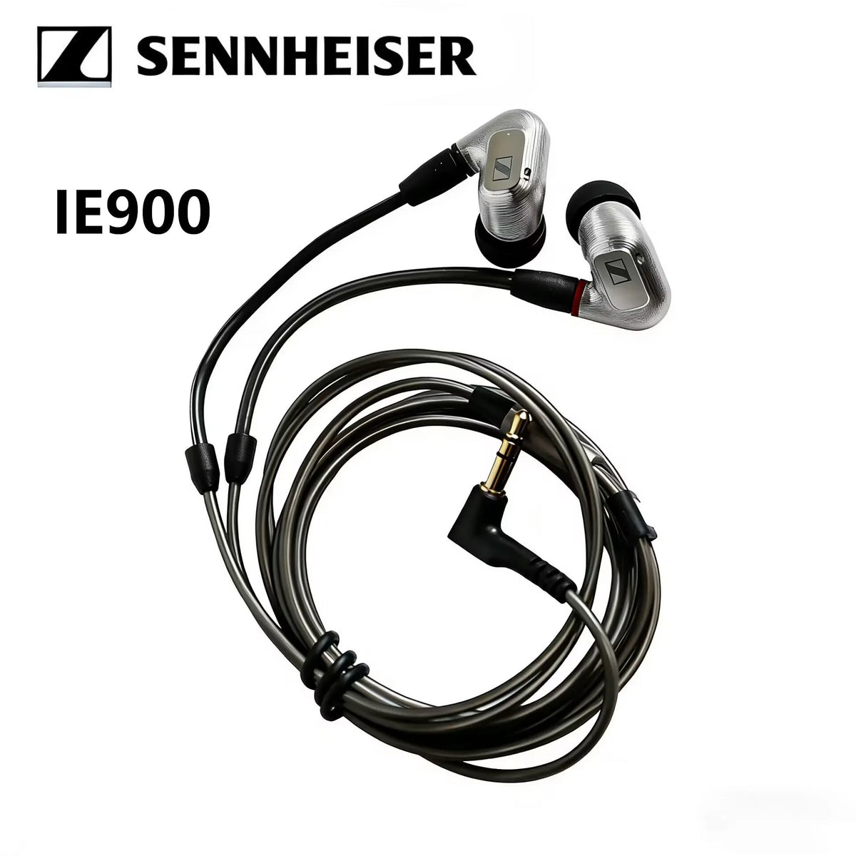 Sennheiser IE900 HiFi in Ear Monitor Earphones MMCX Detachable Cable Noise Isolation for Audiophile Studio Live Stage IE 900
