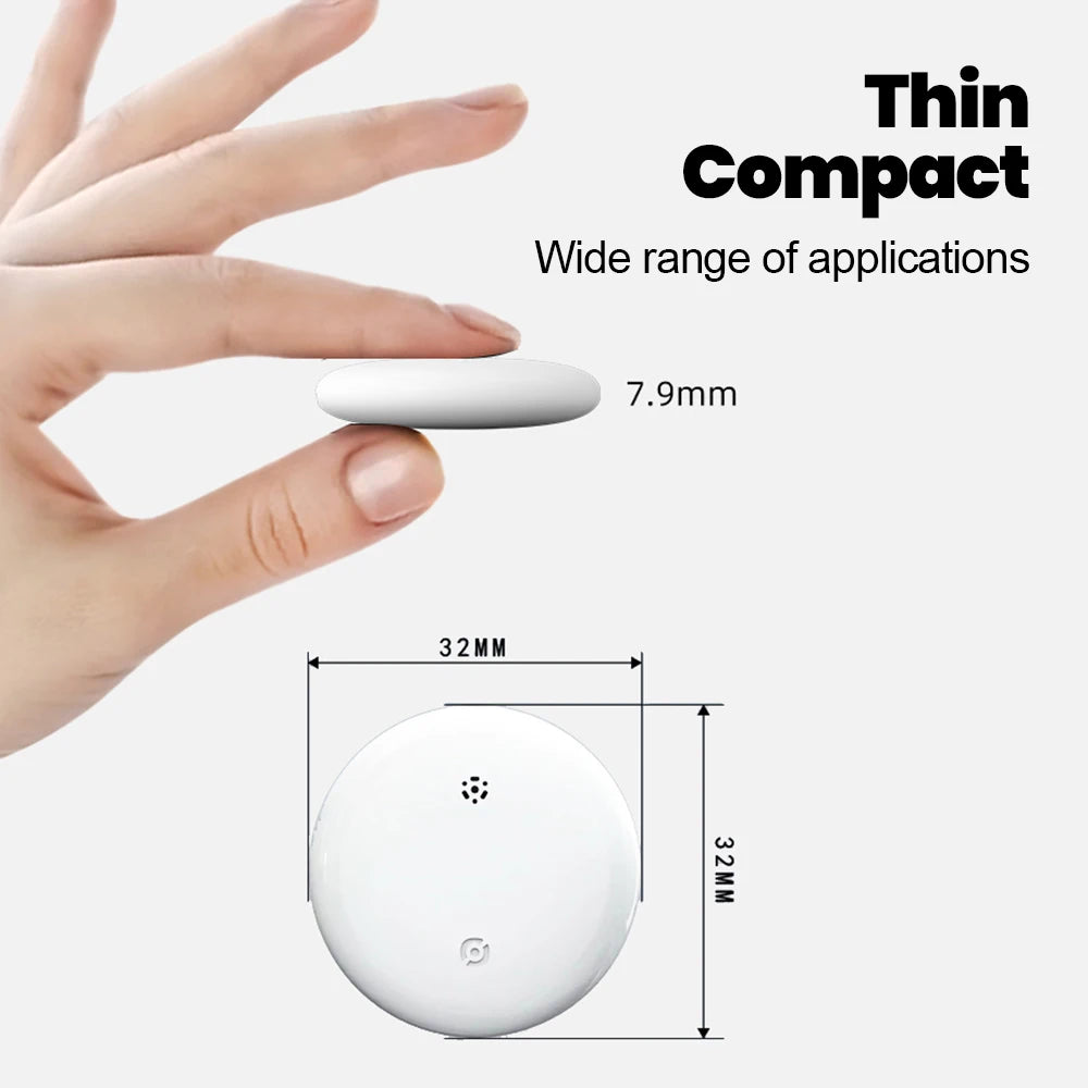 Smart Location Tag Works with Google Find Hub Android GPS Tracker With Cat Collar Item Finder Wallet Suitcase Pets Bag Luggage