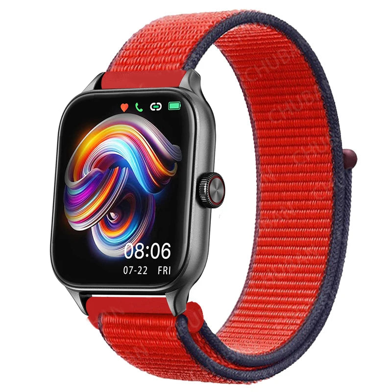 Nylon Loop Band For Amazfit GTS 4/3/2e Mini/GTR 4/3/2e/Balance/Stratos 20/22mm Watch Bracelet for Correa Amazfit Bip 5-6 Straps