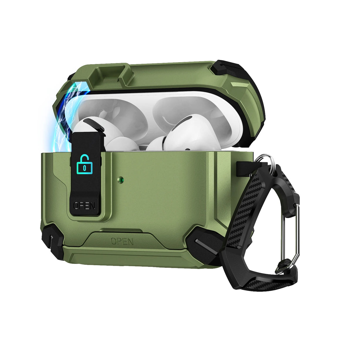 Phone Holder Security Lock Cover For AirPods Pro 3 2025 Case For AirPods Pro3 Pro 3rd Gen 2025 Cases Shockproof Headphone Cover