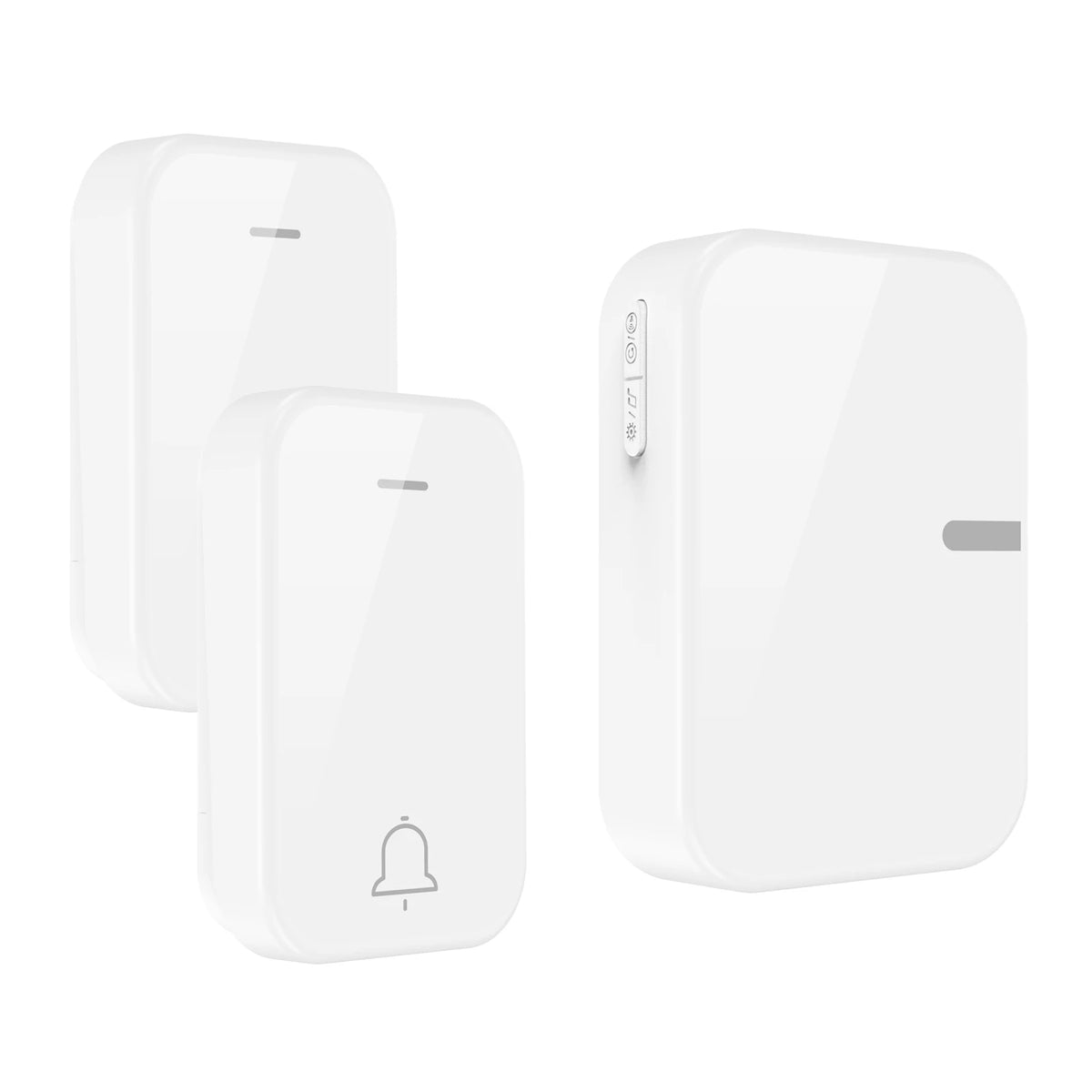 Acrylic Decoration Does Not Require Batteries Kinetic Energy Door Bell Household Waterproof Wireless Electronic Doorbell
