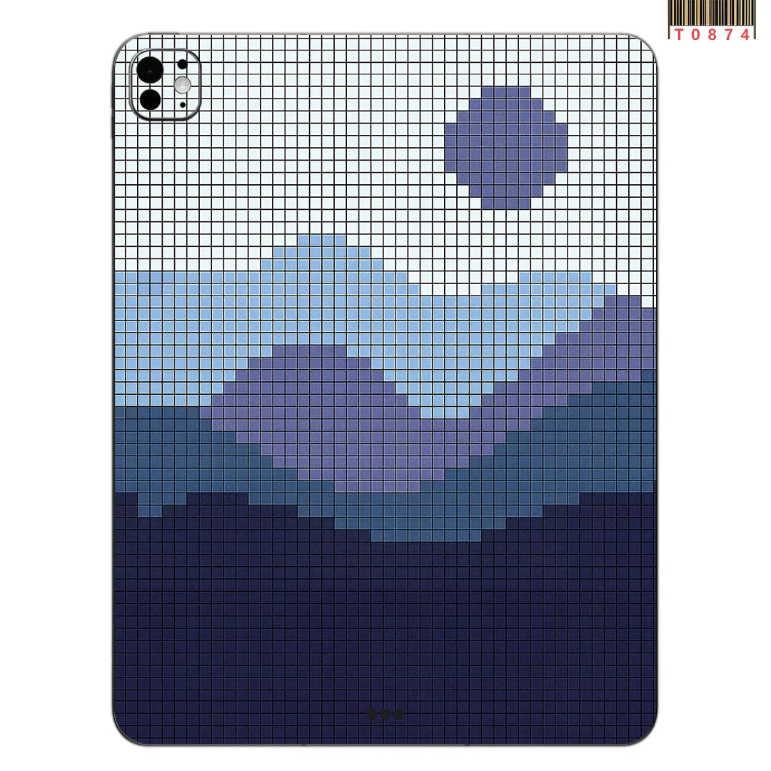For iPad Pro 11 2025 AIR 13 11 2025 2024 Mini 7 6 Full Cover Colorful Back Film Covers Decal Skin Protector Sticker
