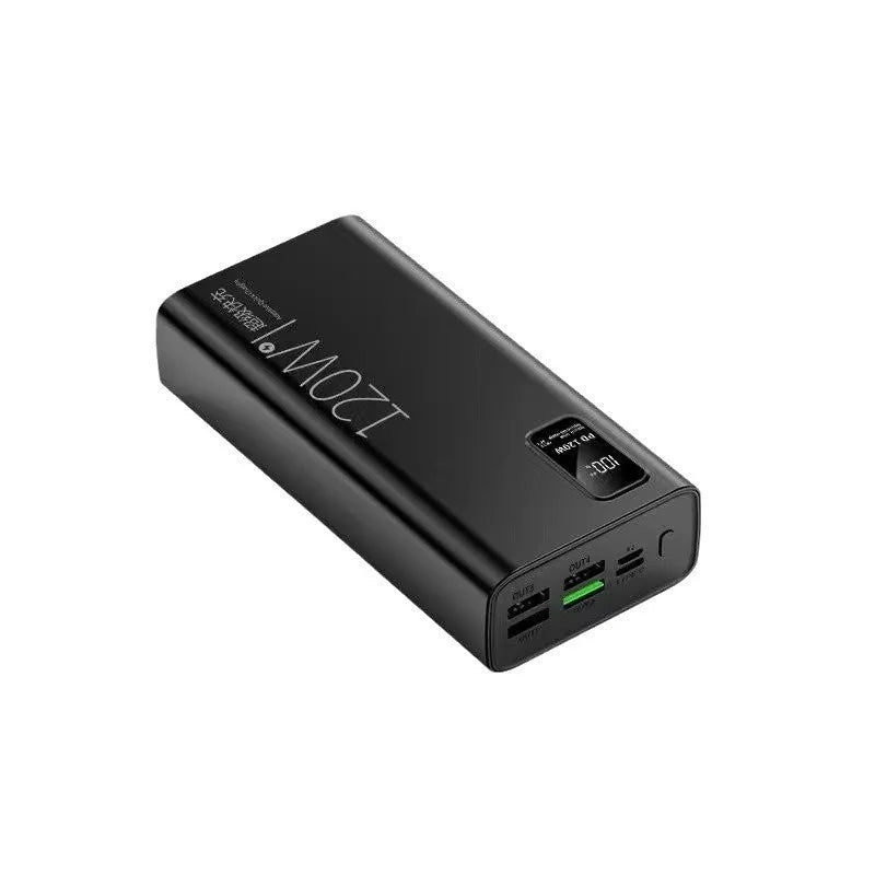 Large Capacity 80000mAh Power Bank 120W Fast Charger for iPhone Samsung Xiaomi USB C External Spare Battery Portable