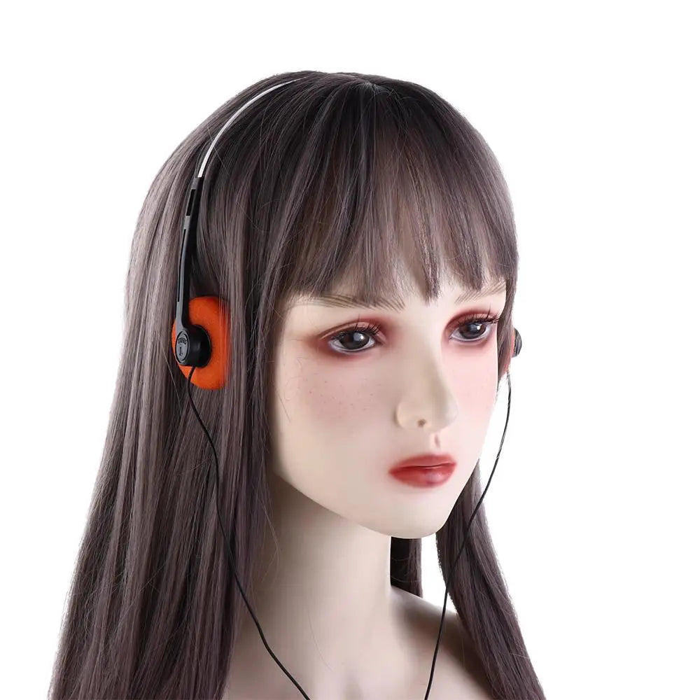 Personality Over Ear Underwire Headphone Vintage 3.5mm Retro Feelings Headphone 80s 90s Wired Music Mp3