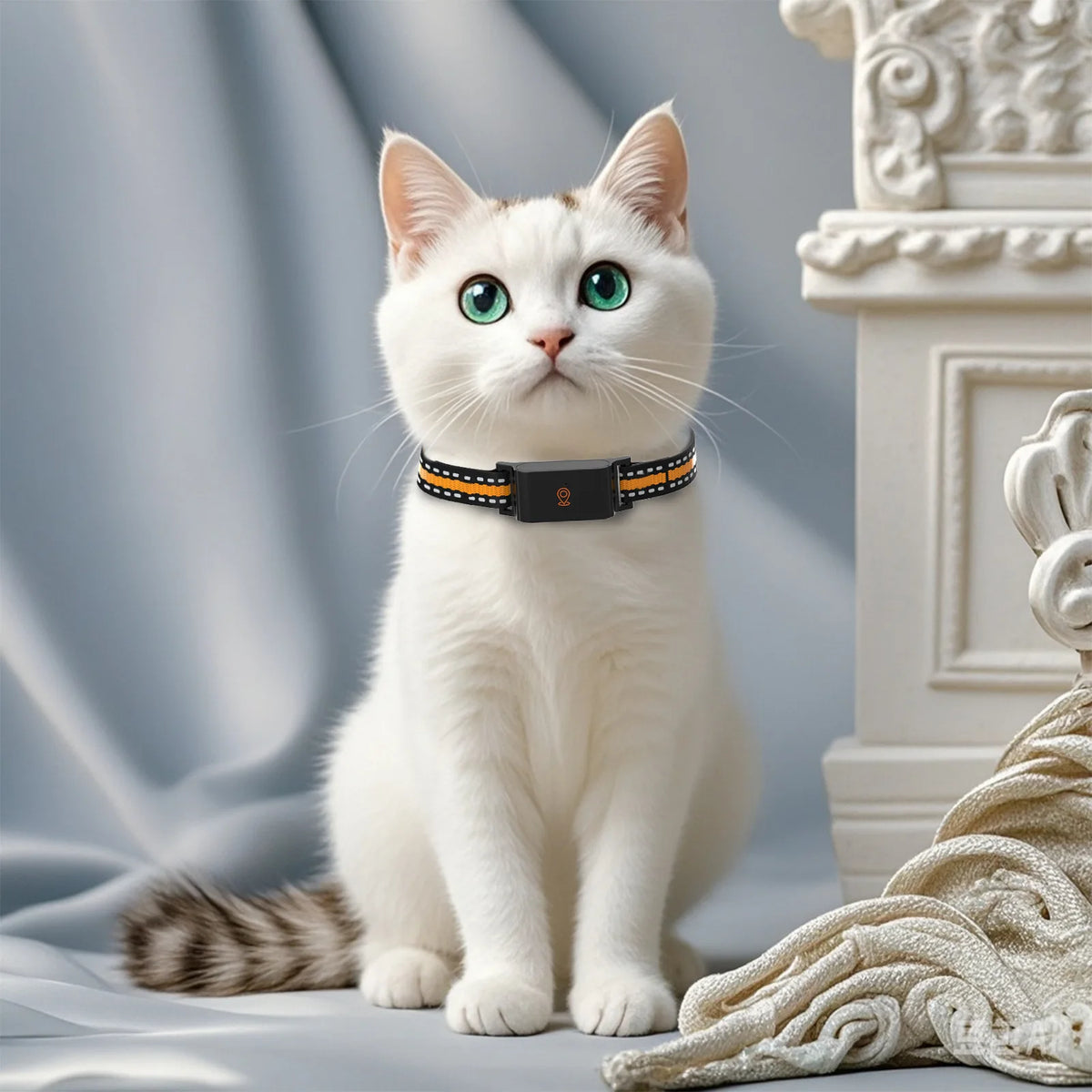 4G Global Pet GPS Tracker C09 Cross-border,Waterproof Cat Dog Locator with Collar,anti-loss Device Long Battery Life Standby