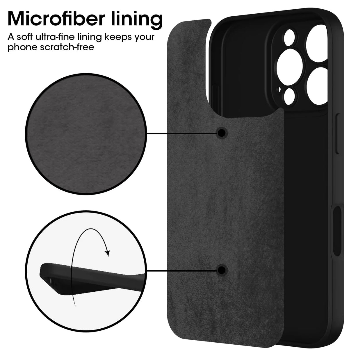 Clear Case for iPhone 16 15 14 13 12 11 Pro Max Mini X XR Xs Shockproof Soft TPU Bumper Back Case With Tempered Glass Slim Cover