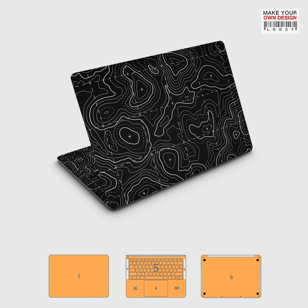 Colorful Skin Sticker for Macbook Pro 16 14 15 M1 M2 M3 M4 2021 2022 2023 2024 Full Wray Sticker Skins