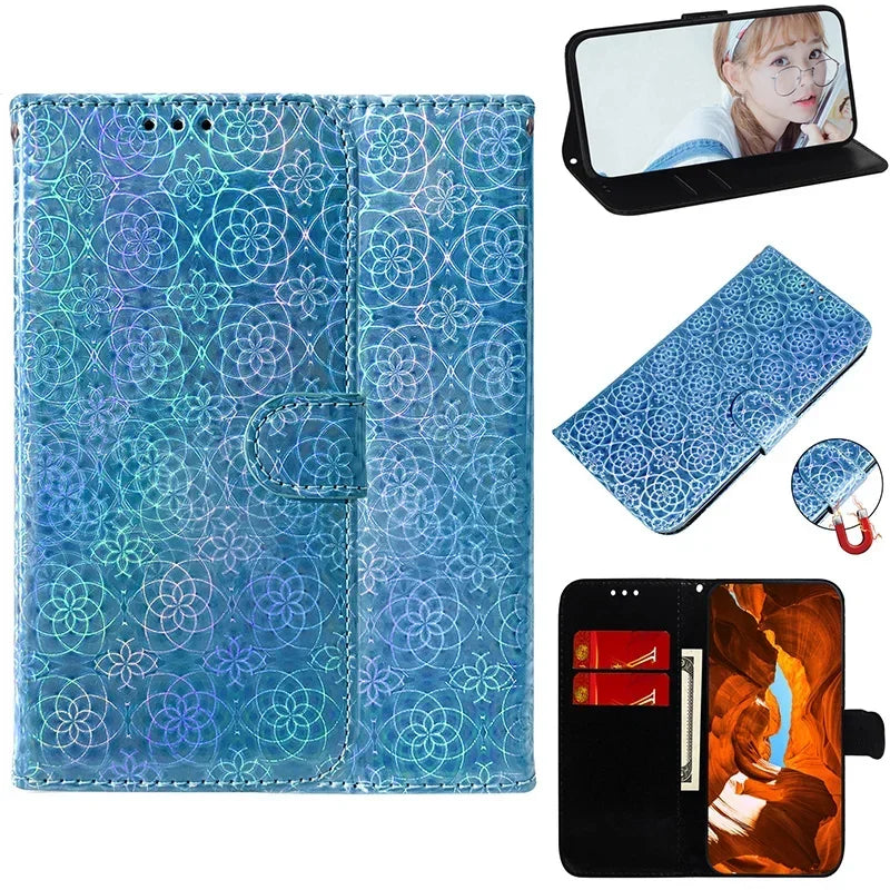 Stand Flip Wallet Case For Google Pixel 4 5 6 6A 8 8a 9 7 7A Pro Pixel 9 Pro 3A XL Leather Protect Cover
