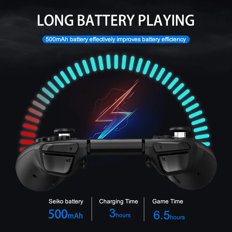 For Nintendo Switch & OLED & Lite Wireless Controller Bluetooth Gamepad Control Hall Gaming Mando Command Game Pad Accessories