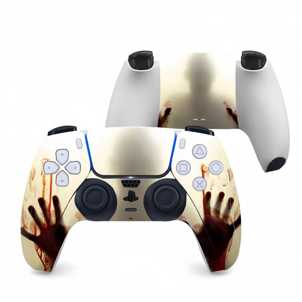 Front Back Full Protective Decal Skin Sticker For PlayStation 5 PS5 Gamepad Joystick Controller Accessories Decoration Stickers