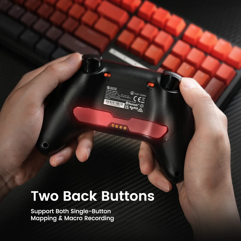 GameSir Nova 2 Lite Wireless Game Controller Switch Gamepad Hall Effect Joysticks Anti-Drift for Nintendo Switch / iPhone / Android / PC