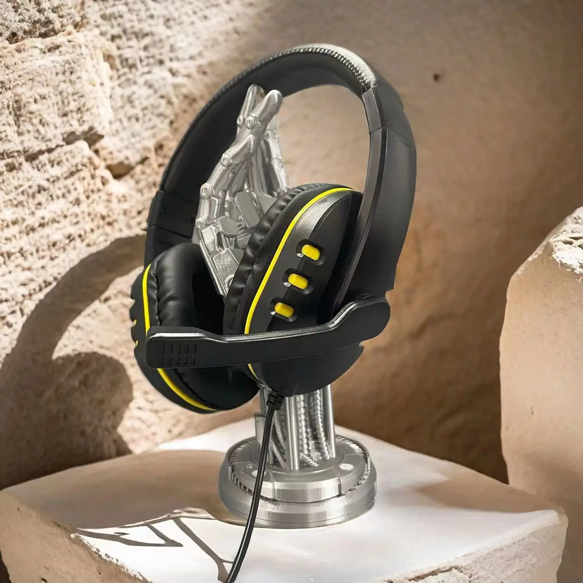 7260 Wired Headphones with Microphone,Suitable for work meetings、Study Recording、Entertainment Games,Compatible:PS4/PS5/Xbox One