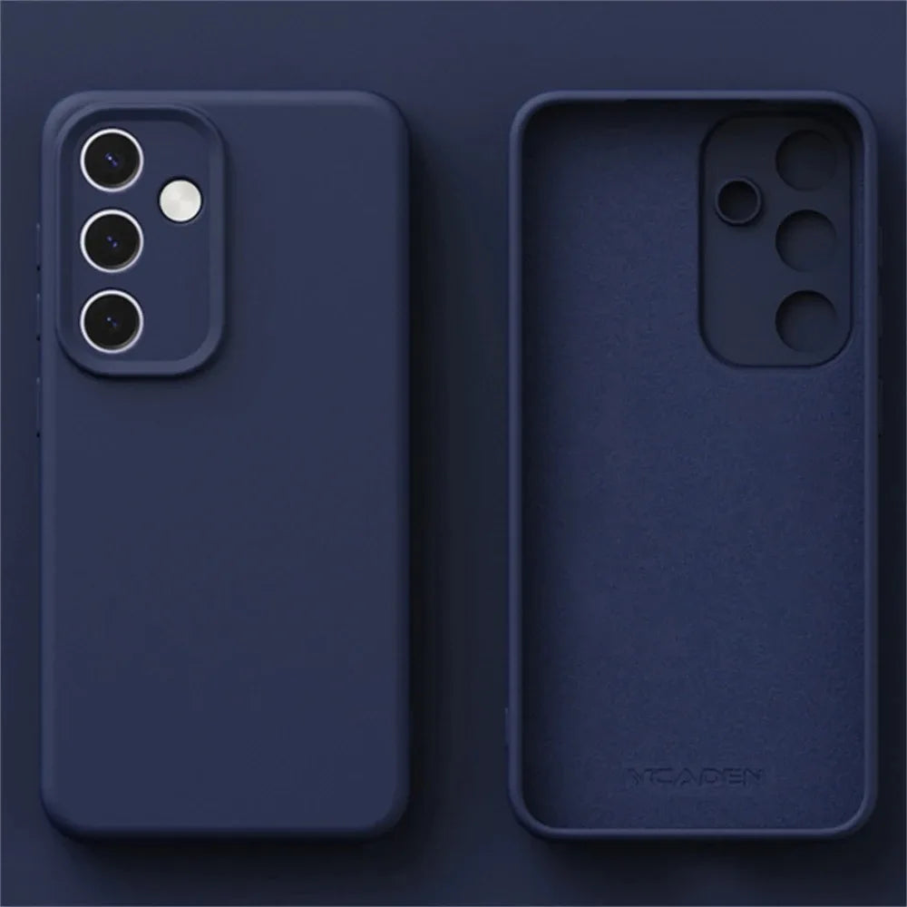Liquid Silicone Phone Case for Samsung Galaxy S26 S25 S24 S23 S 26 Ultra Plus S26Ultra Cases Original Skin Smooth Protect Cover
