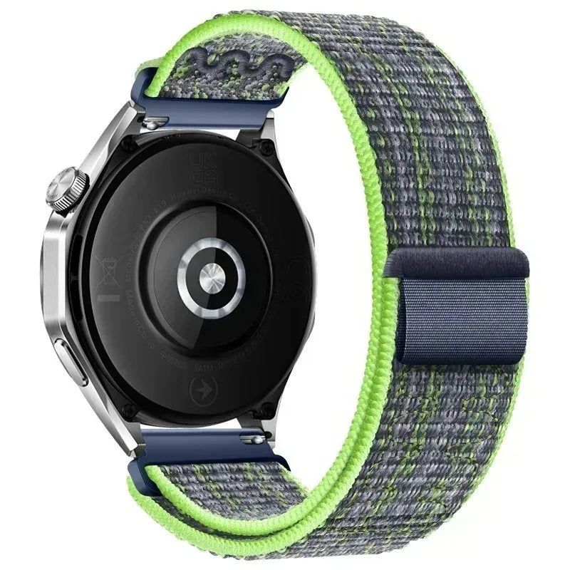 20mm 22mm Nylon Strap For Amazfit T-Rex3 Pro 44mm 48mm/Active 2 square Braided Bracelet Band For Amazfit Bip 6-5/Balance 2/Helio