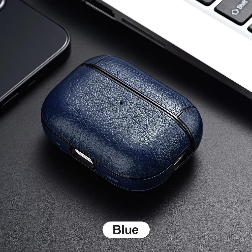 Leather PU Earphone Cover For AirPods Pro 3 2025 Case For AirPods Pro 2 2nd Pro2 Cases For AirPods 5 4 3 2 Funda Headphone Coque