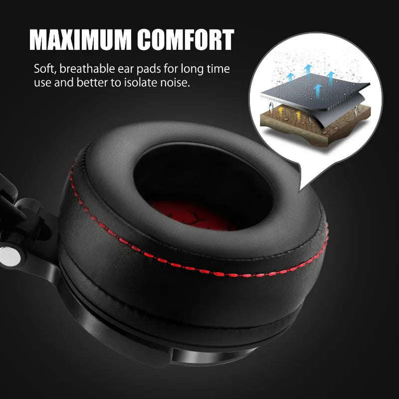 Oneodio Studio Pro DJ Headphone Over Ear 50mm Drivers HIFI Wired Headset Professional Monitor DJ Headphones With Mic For Phone