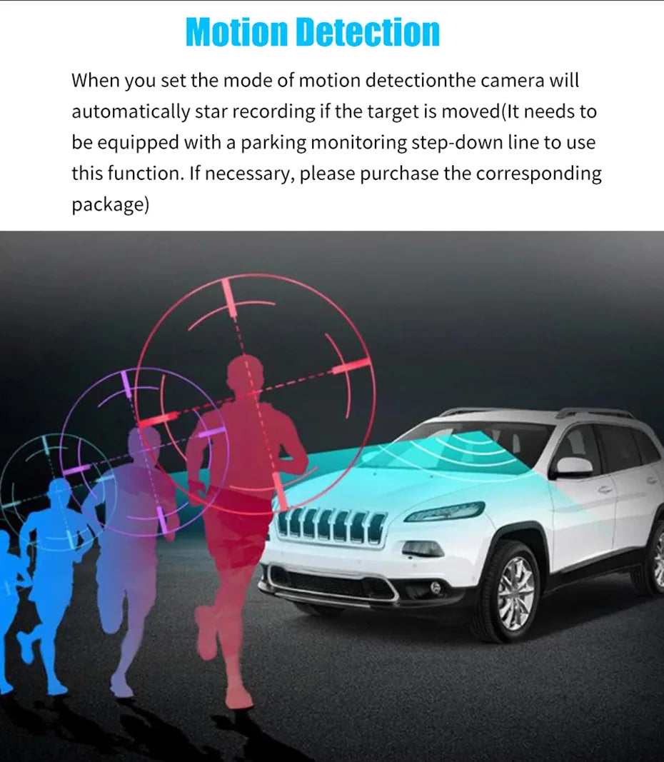 Dashcam for Car Black Box Driving Video Recorders 4K/2K WiFi Mini Front Camera Dash Cam 24H Parking Monitor Car Recording Camera