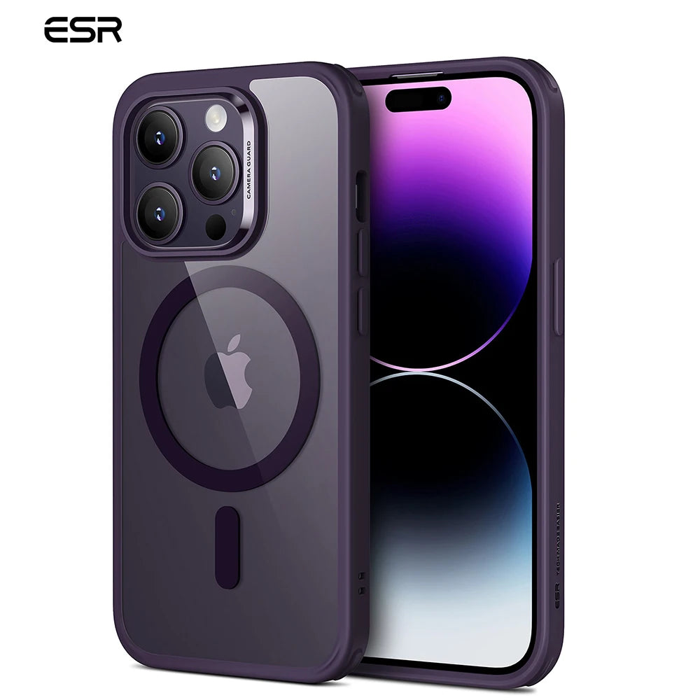 ESR for iPhone 16/15/14 Pro Max Magnetic Case for iPhone 16/15/14/13/16e Protective Case with HaloLock Powerful Back Cover