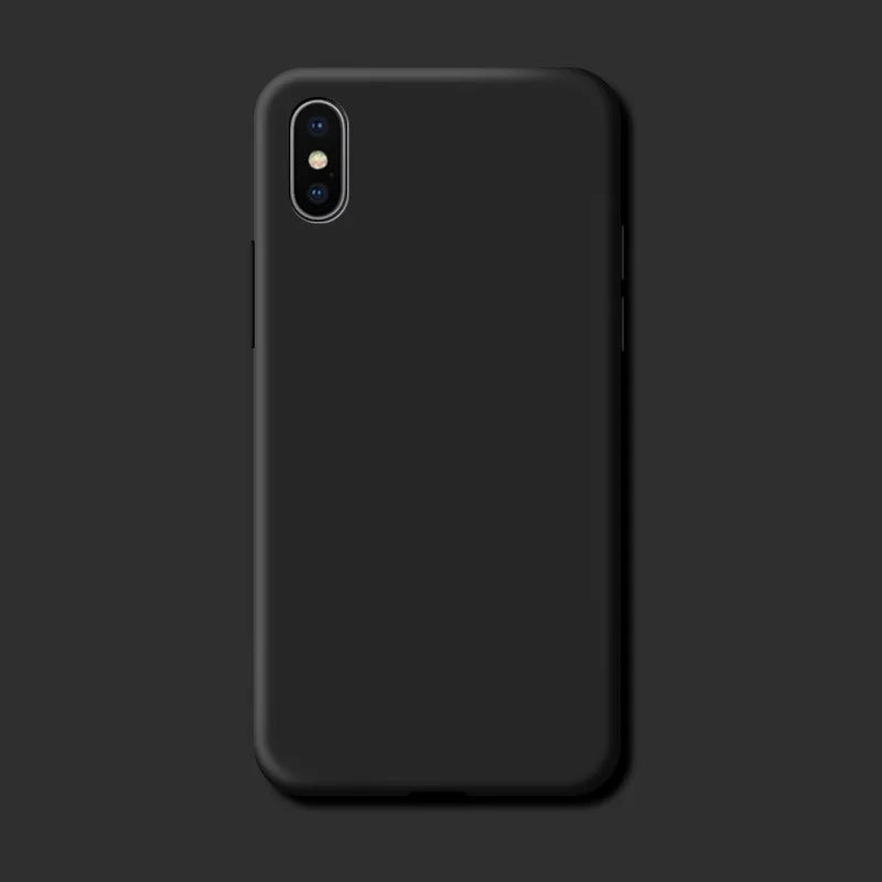 For iphone X Xr Xs Max Shockproof Liquid Silicone Protective Cover For iphone X S Max XR Case