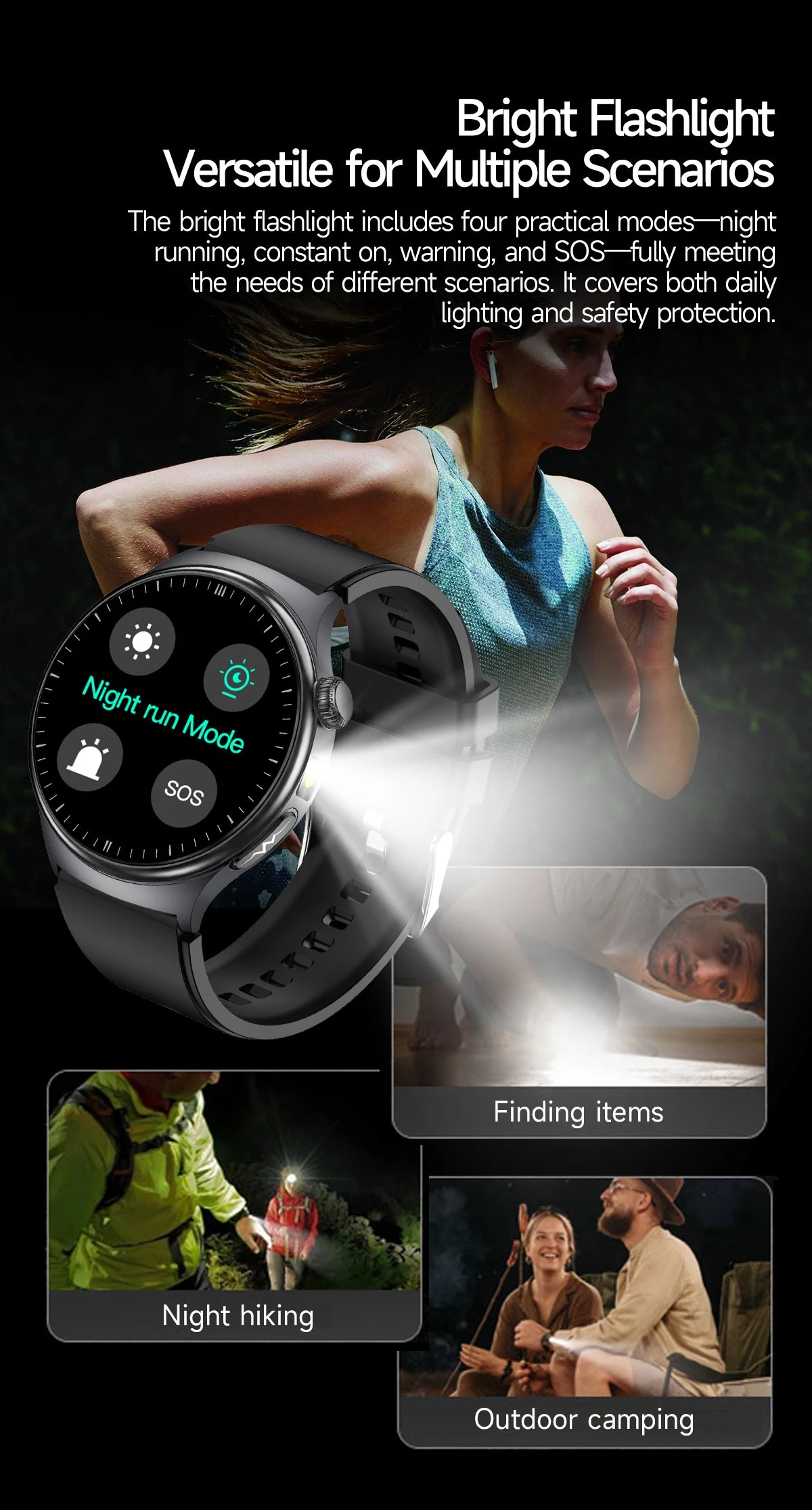 2026 New AI-Diagnosis Care Smartwatch ECG+PPG Accurate Uric Acid Blood Pressure Body Fat Five Organ Fitness Waterproof Smartwatc