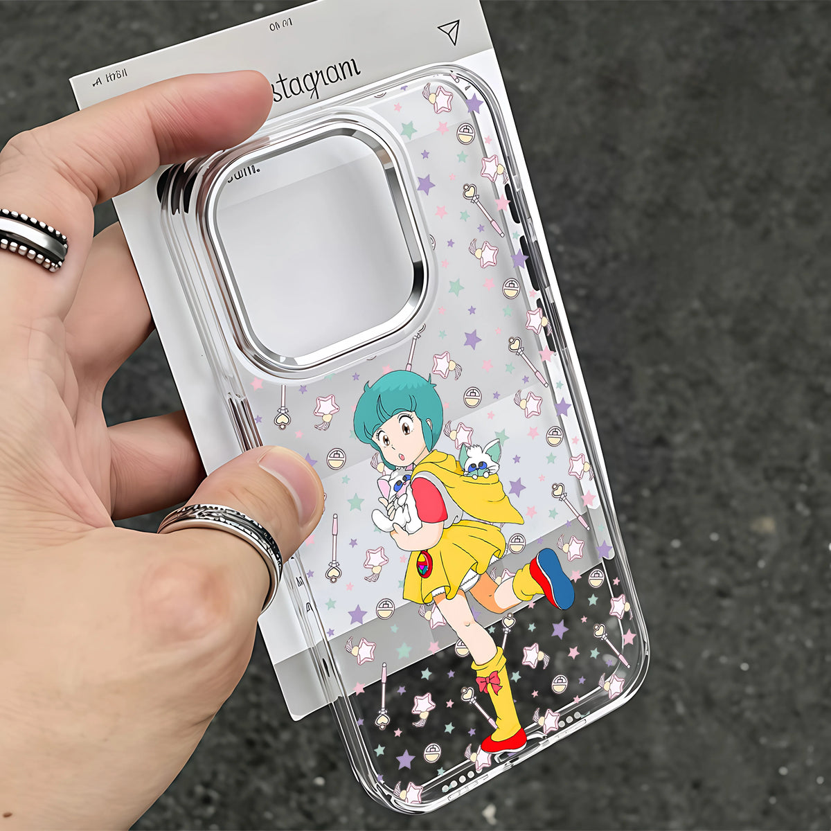 Magical Angel Creamy Mami Phone Case For iPhone 17 16e 16 15 14 13 12 11 mini Pro Max X XR XSMAX 8 7 Air Plus Transparent Soft