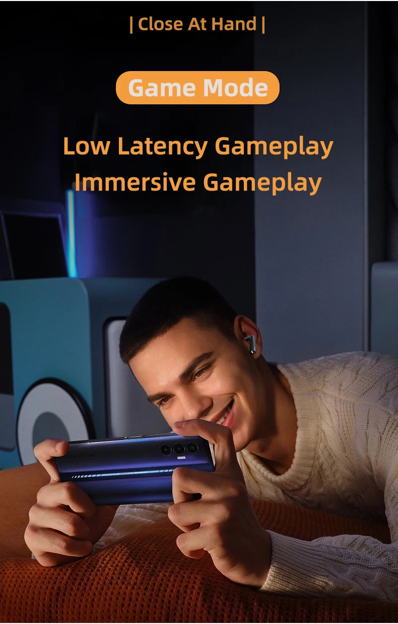 5/10PCS Lenovo LE253 Earphones TWS Wireless Bluetooth 6.0 Headphones ANC Noise Reduction HiFi Sound Gaming Sports Headset New