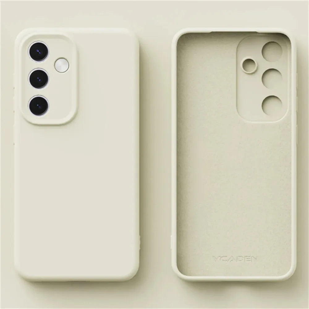 Liquid Silicone Phone Case for Samsung Galaxy S26 S25 S24 S23 S 26 Ultra Plus S26Ultra Cases Original Skin Smooth Protect Cover