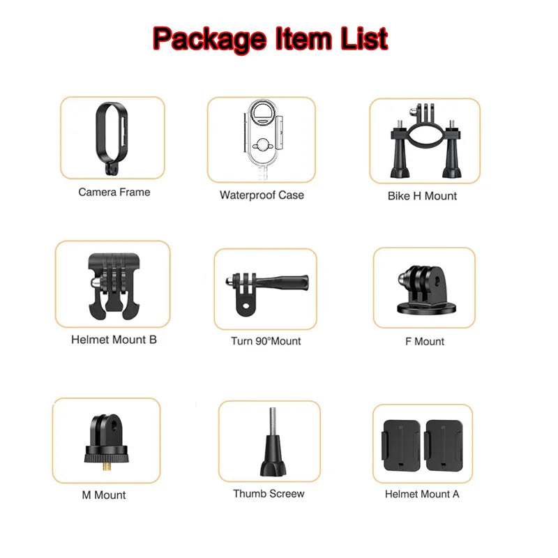 4K HD Mini Vlog Camera with WiFi Wireless Portable Action Body Cam for Sports Travel Photography Pocket Sized Video Recorder