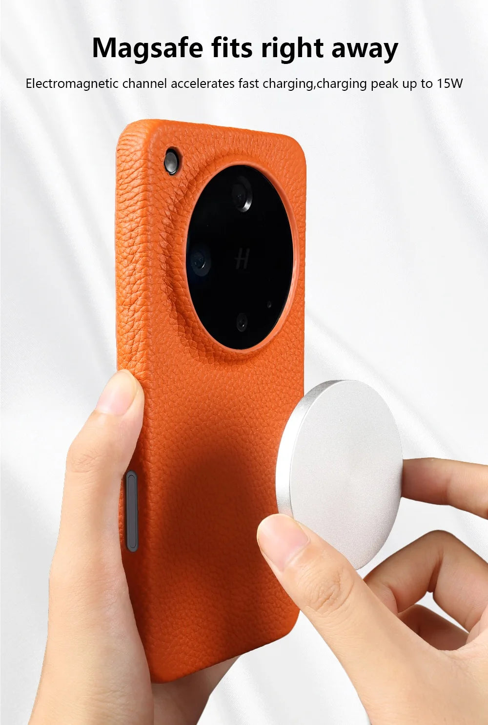 Magnetic Luxury Genuine Leather Case for OPPO Find X8 Pro X9Ultra X7 X6 X7Ultra Wireless Charging Back Coque Shockproof Fundas
