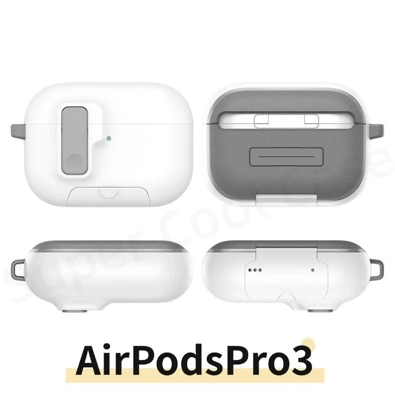 Phone Holder Design for AirPods Pro 3 Case Protective Cover For AirPods Pro 3rd Generation Case For Air pods Pro 3 Accessories
