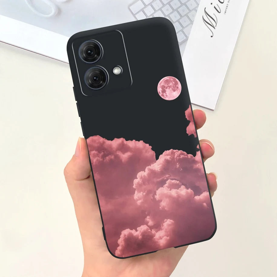 For Motorola Moto G54 Case Moto G84 Phone Cover Cute Astronaut Slim TPU Soft Silicone Funda For MotoG54 MotoG84 5G XT2343-1 Capa