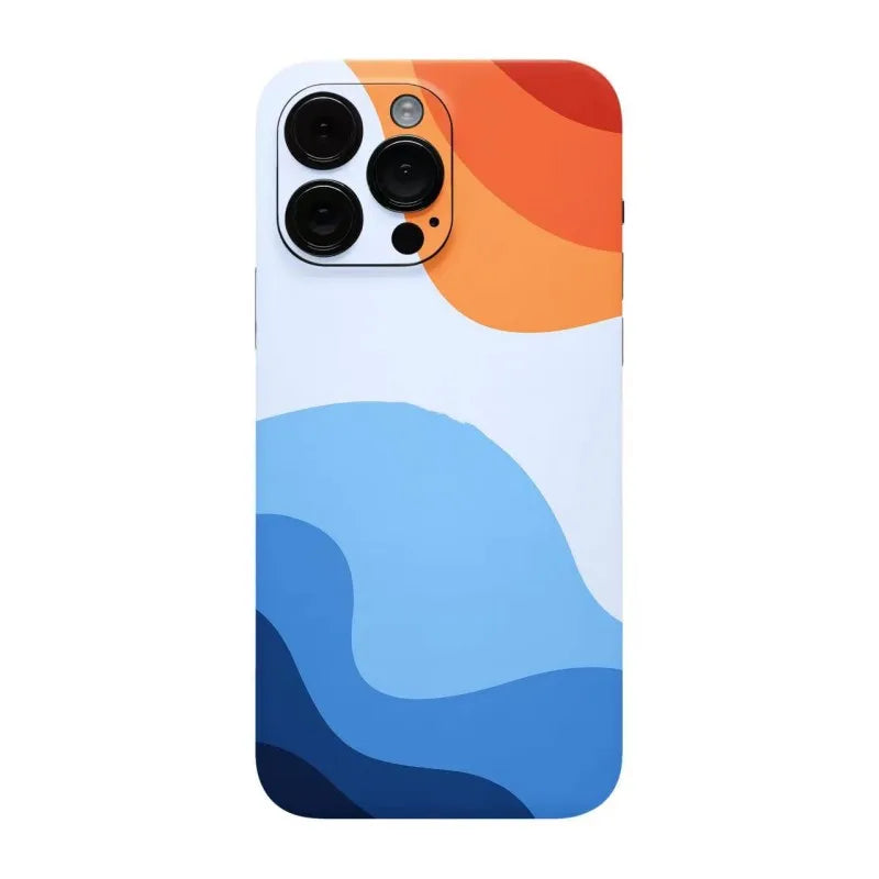 Oscar Colorful Decal Skin for iPhone 17 16 15 14 13 12 Pro Max Protector Film Wrap Case Full Cover Personal Sticker