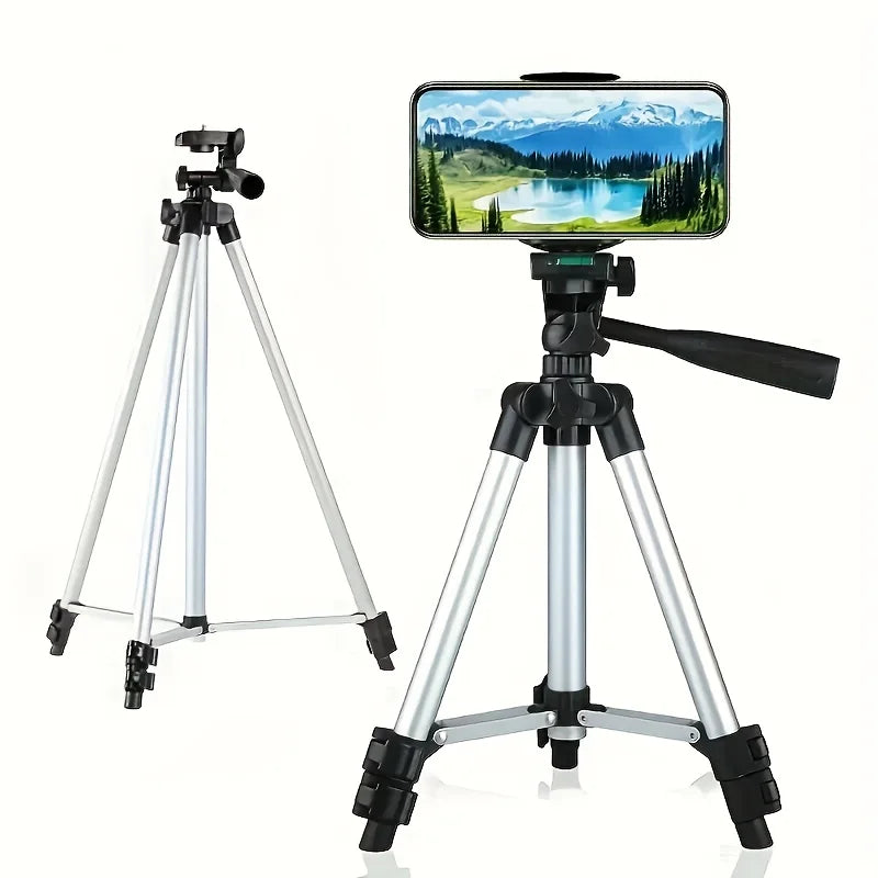 Travel Self Tripod with Bluetooth Remote Phone Clip for Canon Nikon DSLR SLR Digital Camera Universal Stand