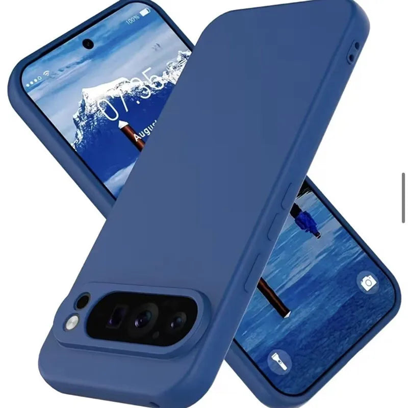 Latest Liquid Silicone Phone Case Compatible With Google Pixel 6 7 8 9 10 11 11 Pro Xl All Inclusive Anti Fall Frosted Soft Shel