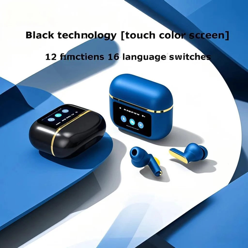 TWS True Wireless Stereo Headset Touch Contro With Charging Case Wireless Earphones In-ear Smart Earbuds With Microphone