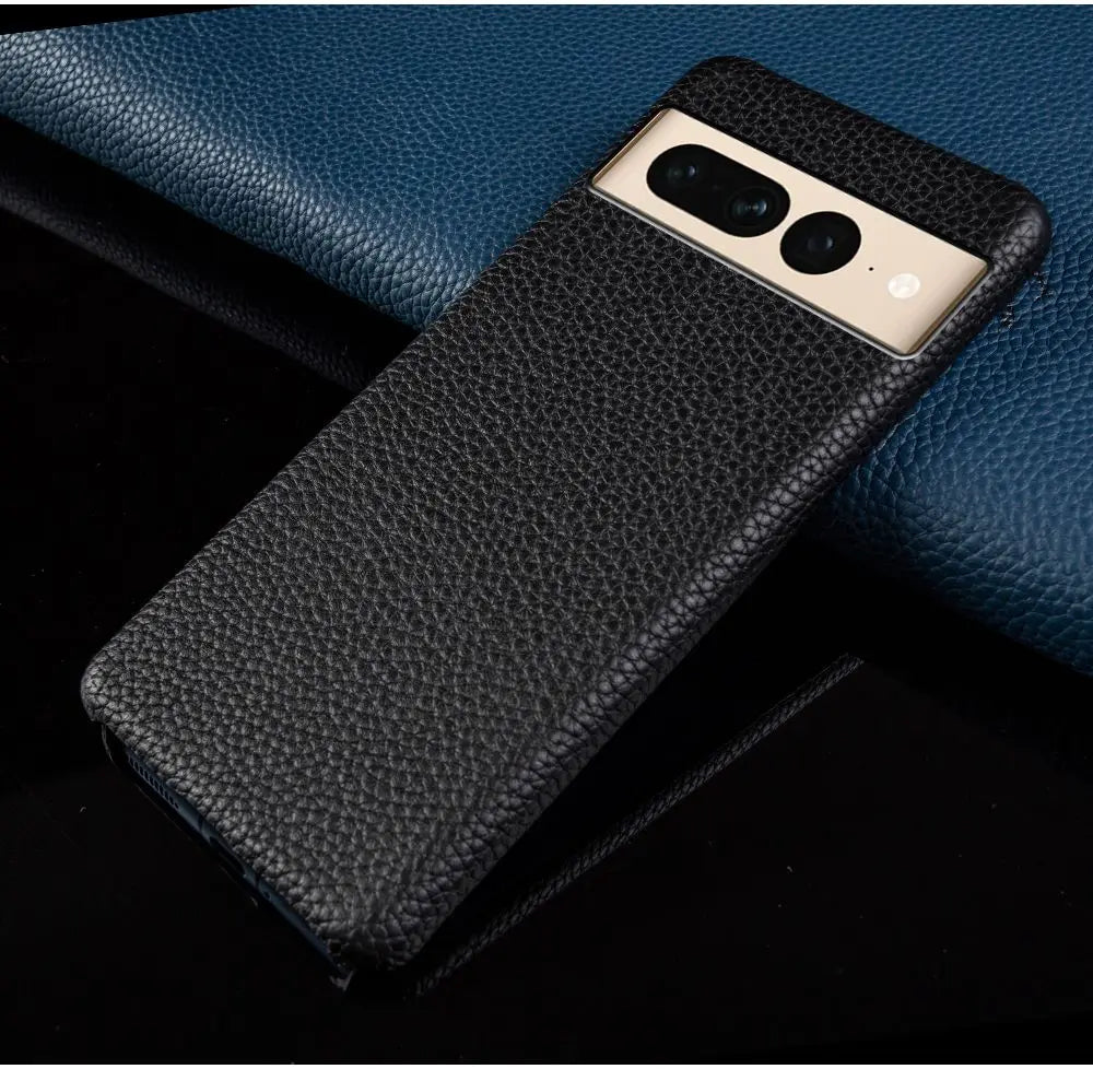 Fundas Pixel 10 Pro Case Business Genuine Leather Cases for Google Pixel 6A 7Pro 5A Mobile Phone Cover Capa Back Coque Carcasa