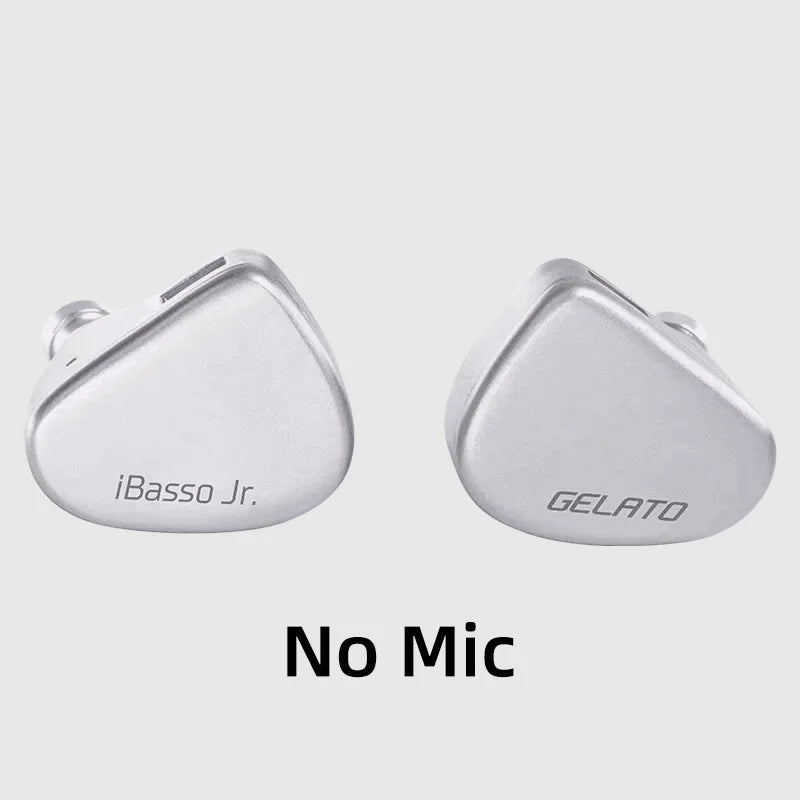 iBasso Jr. Gelato HiFi Wired Earphones In Ear Music Headphones High Quality Sport Headset Customized Pc Gamer Accessories Gifts