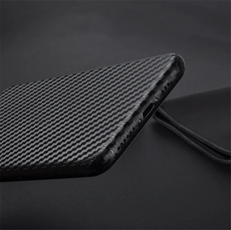 Carbon Fibre Phone Back Film Sticker For iPhone 15 Pro Max PVC Ultra Thin Film Phone Protector For iPhone 15Plus Accessories