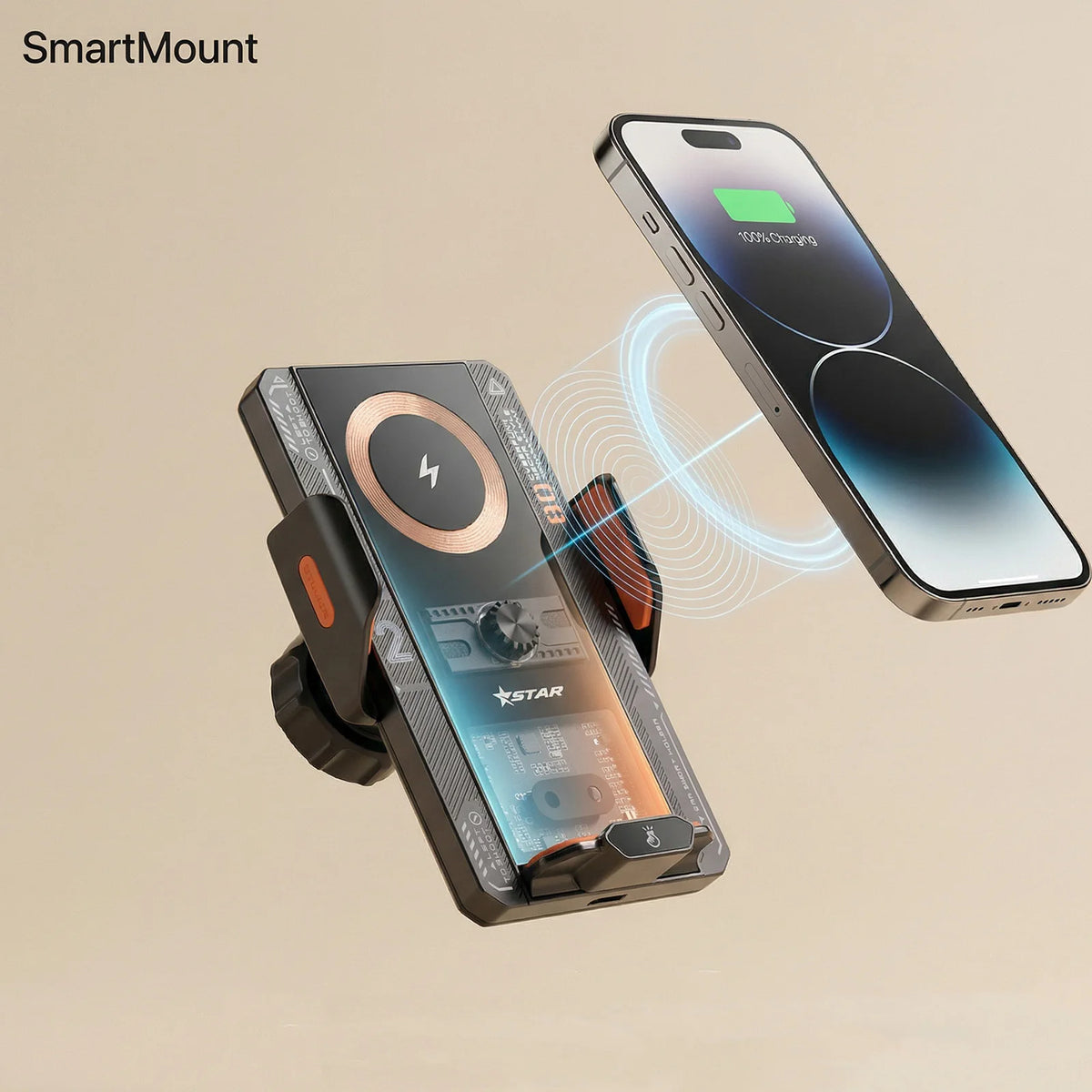 For Leapmotor B10 2025 2026 Vehicle-Specific Phone Holder Base Smart Car Phone Mount 66W Charging Leapmotor Accessories LHD RHD