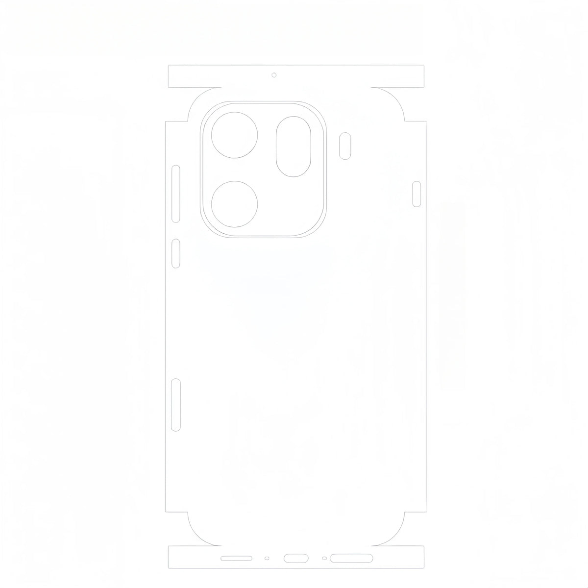 Sticker Skin for Oppo Find X9/X8PRO /X8 /X8S /X7/X7 Ultra Decals Back Film Cover Screen Protector Wrap Ultra Thin